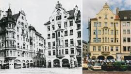 Bild: Fassade 1904 - Fassade 1992