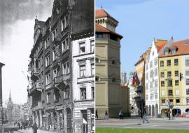 Bild: Historische Fassade und Animation
